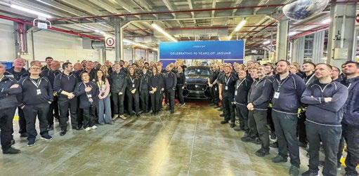 Final Combustion Jaguar Rolls Out